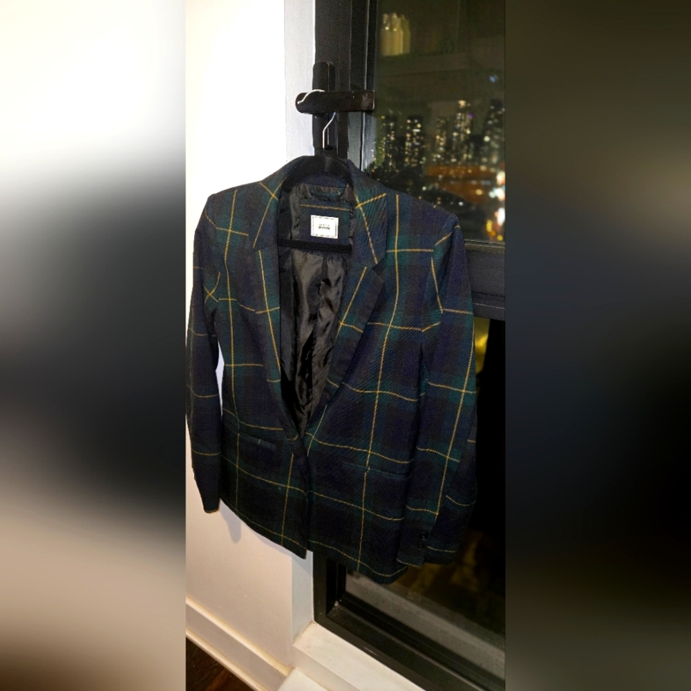 Pimkie Tartan Blazer, Size Small